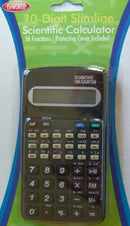 LeWorld 10-Digit Slimline Scientific Calculator (10DIGIT-SCI)