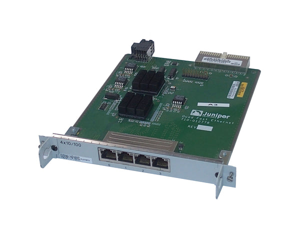 Juniper JXE-4FE-TX-S 4 Port Fast Ethernet Enhanced Pim - Spare