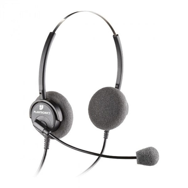 Plantronics Supra H61N Binaural Headset with Noise-Canceling Microphone