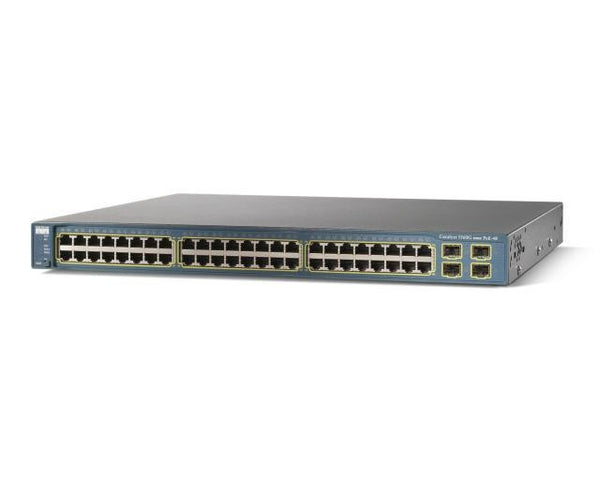 Cisco WS-C3560G-48TS-E Catalyst 3560G-48TS 48 Port Switch