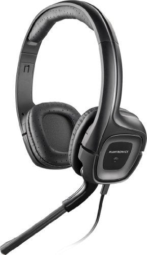 Plantronics Audio 355 Black Headband Multimedia Stereo Headset with Microphone