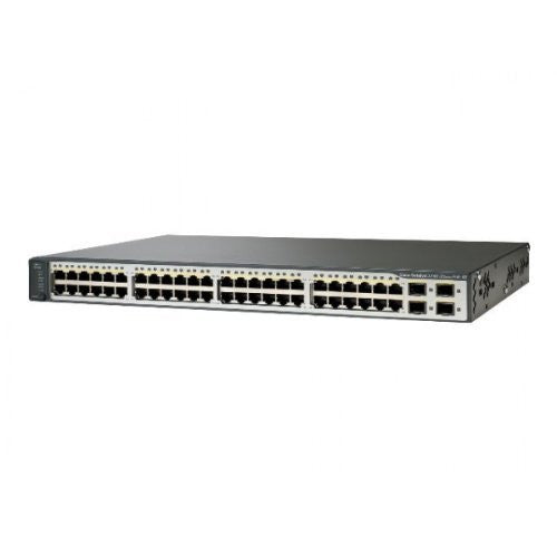 Cisco WS-C3750V2-48TS-S 48-port 10/100 Switch with 4x SFP