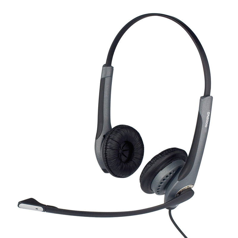 Jabra GN2000 USB Duo UC Corded Headset for Soft-phone
