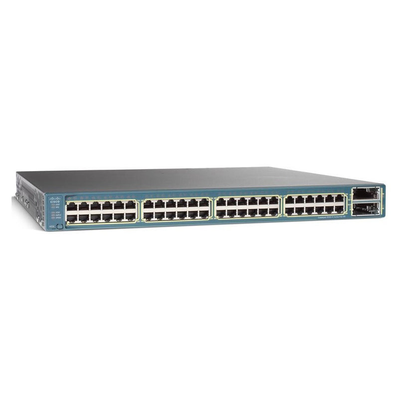 Cisco WS-C3560E-48PD-S 48 Port Catalyst 2-10GE PoE Gigabit Switch