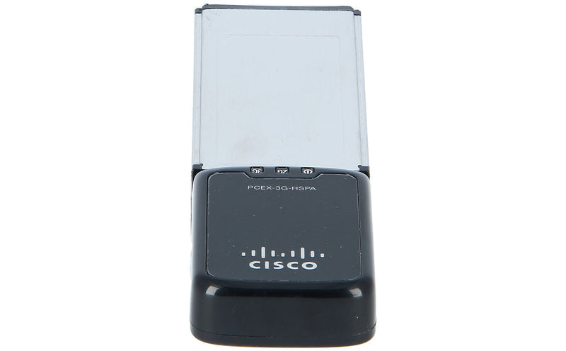 Cisco PCEX-3G-HSPA-US Wireless cellular modem - plug-in module - ExpressCard - GSM, GPRS, UMTS, EDGE, HSPA - 7.2 Mbps - AT&T - for P/N: CISCO881GC-K9, CISCO881GC-W-E-K9, CISCO881G-G-, CISCO886G-K9-HSPA-R6
