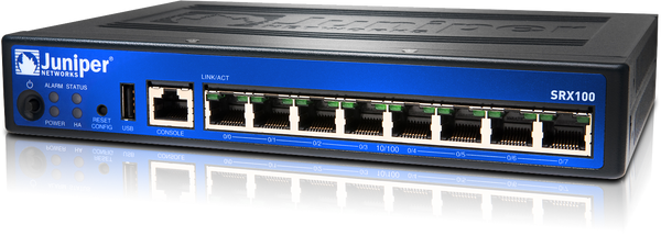 Juniper Svcs Gateway 100 with 8xfe (SRX100B)