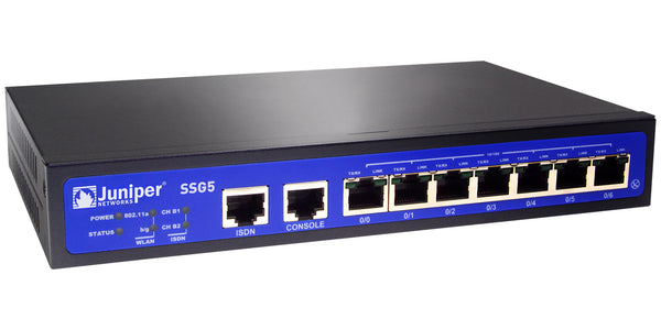 Juniper Networks SSG-5-SH-US - 7 port - 256MB Firewall Security Appliance