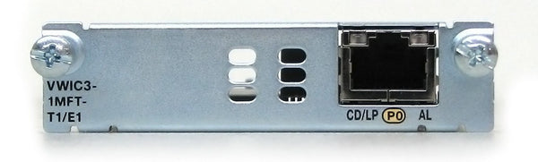 Cisco VWIC3-1MFT-T1/E1 1-Port T1/E1 Multiflex VWIC Card