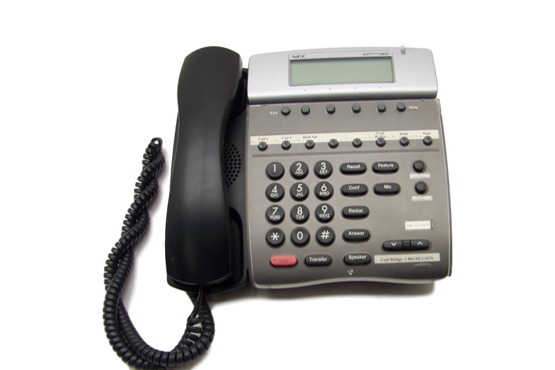NEC DTH-8D-2 Phone DTH-8D-2(BK) 780571